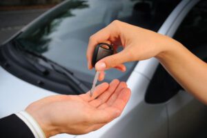 czyszczenie auta oddanie kluczyków